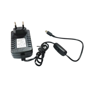 USB-Kabel Netzteil Typ C Ladegerät für Raspberry Pi 4 Modell B Mit EIN/AUS-Schalter 5V 3A EU US AU UK Ladegerät Adapter - Product Image 1