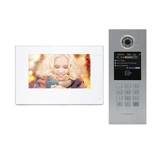 Bcomtech per camera a prova di acqua tcp/ip gatto 5 videocitofono interphone 100 logements video citofono sistema di set per casa - Product Image 1