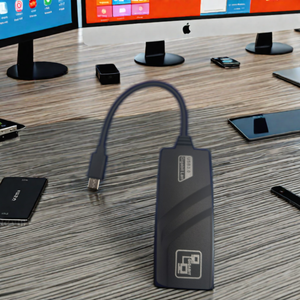 厂家直销3.1 Type-C/USB3.0以太网适配器10/100/1000Mbps网络电脑配件库存产品 - Product Image 5