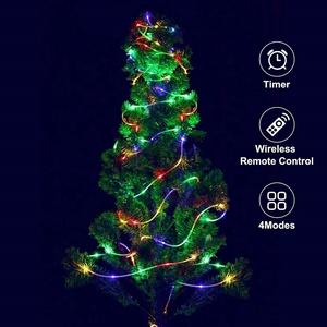200 LED Outdoor <strong>String</strong> Fairy <strong>Lights</strong> 22m USB Powered Coloured LightsTimer/<strong>Remote</strong> Control/8 Modes IP65 Waterproof Outdoorfor Decor - Product Image 5