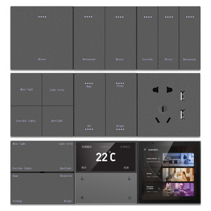 TIANLAI Multifunktion ale ZigBee 6-Knopf-Küche Wohnzimmers teuerung Smart Home Control Switch Panel - Product Image 4