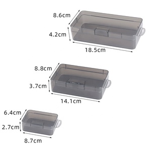 矩形PP塑料透明储物盒零件和小产品包装盒工具储物盒 - Product Image 4