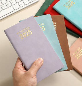 2025 Calender A6 <strong>Notebook</strong> Wholesale Good Quality <strong>Custom</strong> <strong>Make</strong> Softcover Pu Leather Diary Journal Schedule <strong>Notebooks</strong> - Product Image 2