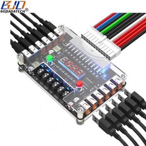 Bilgisayar PSU ATX ATX girişi 10 USB ve 2 QC konektörü Hub kesme panosu 3A gerilim ekran ile maksimum çıkış