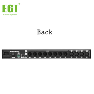 EGT digital 4 entradas 8 salidas sistema de sonido profesional audio Software procesador 48K DSP pa gestión de altavoces - Product Image 4