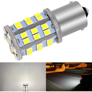 1156 Led ampul 24 volt Luz Led Para Carro Ba15s Led 24 Volt anahtarı arka Led dönüş sinyali P21w koşu işık fren lambası Amber ışık - Product Image 6