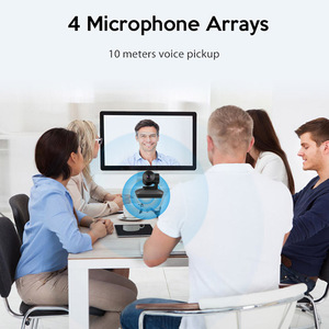 4K PTZ 10X AI Gesture Control Speaker Voice Tracking Video Conference Camera 1080P 2K 4K Web Camera with Zoom Skype Easy Setup