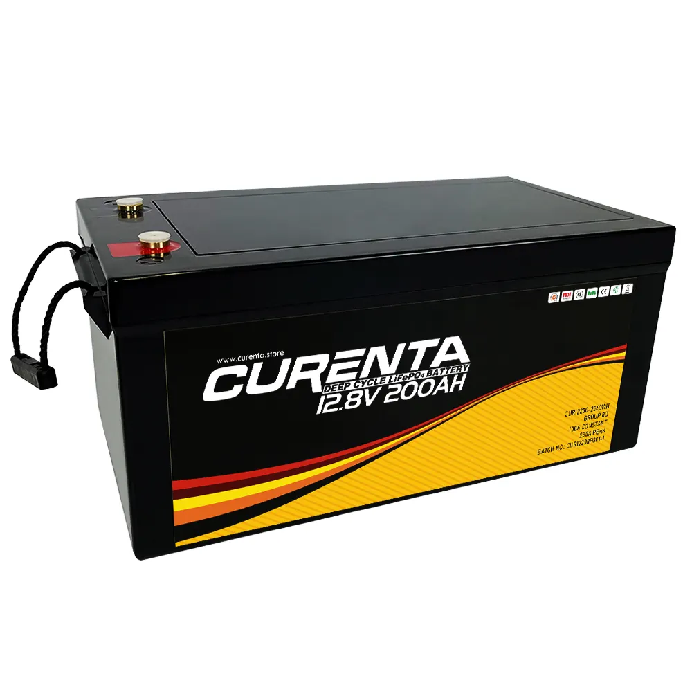 12V 200Ah batteria al litio batteria ricaricabile agli ioni di litio 12V batteria di accumulo di energia solare ricaricabile 12V