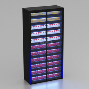 Kệ Trưng Bày Thuốc Lá Bằng Kim Loại Đồ Đạc Siêu Thị Giá Đẩy Thuốc Lá Kệ Trưng Bày Tủ Trưng Bày Lò Xo - Product Image 1