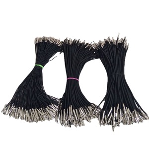 Cordón elástico de poliéster de 2mm al por mayor/cuerda para cuaderno con extremo de metal/clip de púas de dos extremos/gancho/puntas - Product Image 2