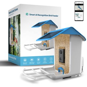 ODM AI akıllı kuş besleyici kamera, HD kamera ve GÜNEŞ PANELI ile kuş besleyiciler, kablosuz App kontrol AI dedektörü kuş videoları tanımlamak - Product Image 3
