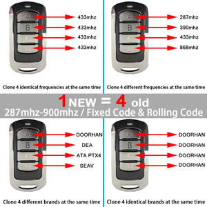 280-868MHZ Multi Frequency Garage Door <strong>Remote</strong> <strong>Control</strong> <strong>Duplicator</strong> for 433mhz 868mhz Garage <strong>Remote</strong> Multi Brand <strong>Remote</strong> <strong>Control</strong> - Product Image 6