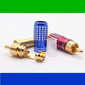 Enchufes RCA de alta calidad, conector de Cable de señal de Audio DIY, conector macho RCA de Audio HiFi, Terminal de Audio, enchufe RCA - Product Image 5