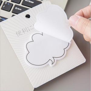 30 hojas caja de diálogo Memo Pad Bloc de notas adhesivo papel Memo papelería YIWU