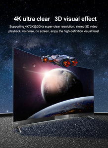 HD Splitter 1 <strong>Input</strong> 4 <strong>Output</strong> Distributor 4k*2k Video Four Display <strong>Devices</strong> Content Nickel Plated Interface - Product Image 3