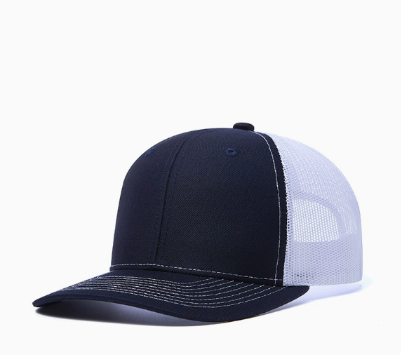 Navy white net