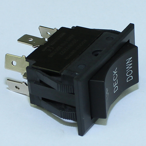 (ON)-OFF-(ON) 6ピン3ポジションロッカースイッチ30A 12vカー3wayスイッチDpdt PC端子付き - Product Image 3