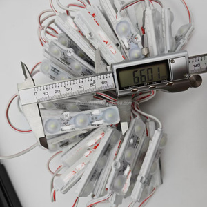 12V 3โมดูล LED กันน้ำโมดูลไฟสำหรับป้ายโฆษณากล่องไฟสีขาวอบอุ่นสีแดงสีเขียวไฟสัญญาณ LED 5630 6618 - Product Image 2