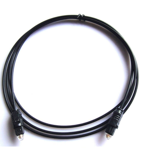 Convertidor de audio digital a analógico con adaptador de corriente CC y 1 cable de audio de fibra óptica de PC US Power - Product Image 3