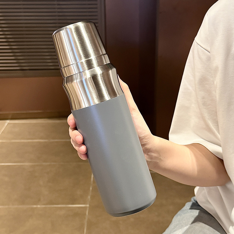 Fengshang tasse entièrement en acier gris 550ml