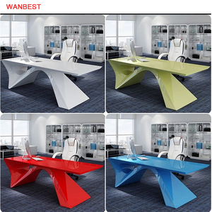 Artificial Stone Solid Surface Office <strong>Table</strong> Executive Desk Standing Desk Luxury Office <strong>Computer</strong> Desk