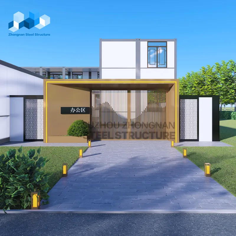 Zhongnan desmontable personalizable portátil prefabricada casa modular prefabricada hogar jardín Oficina tiendas de contenedores