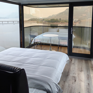 Özel akıllı mobilya mobil çelik yapı prefabrik modül ev otel için balkon kapsül odası ile - Product Image 3