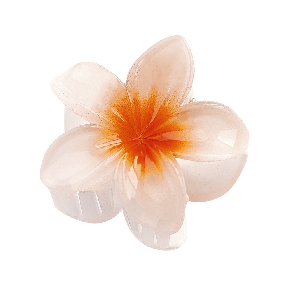 Bianco e arancione, taglia piccola da 4 cm.
