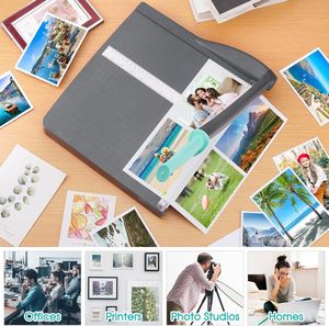 12 "kesim uzunluğu giyotin kağıt kesici Cardstock karton vinil el sanatları ve fotoğraf için 16 sac kapasitesi ile - Product Image 6