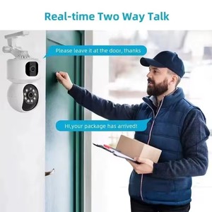 กล้องนิรภัยอินโนโตรอนิค Tuya 2.0MP อัจฉริยะเลนส์คู่2.4กิกะเฮิร์ตซ์กล้องติดตามอัตโนมัติ - Product Image 2