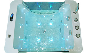 Vasca idromassaggio termostatica europea per bambini vasca idromassaggio a Led luce galleggiante per bambini vasca Spa - Product Image 4