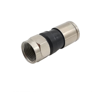 RG6 F tipi sıkıştırma uydurma yapış mühür fiş konnektörü gökyüzü uydu bakire kablo montaj değiştirilmesi için - Product Image 2