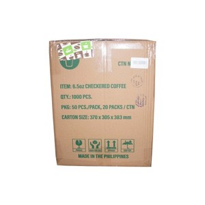 Nice Prices Best Quality 6.5oz Checkered Single PE Paper <strong>Cup</strong> Disposable <strong>Cups</strong> Coffee <strong>Cup</strong> Portable Philippines Beverage Uses - Product Image 3