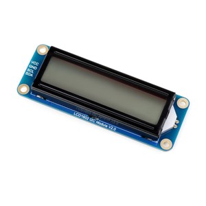 LCD1602 I2C-Modul, Optionen für drei Farben, 32 Zeichen LCD, 3,3 V/5V, Hintergrund beleuchtung einstellbar