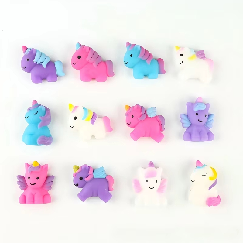 Unicorn-themed Squeezable Toys