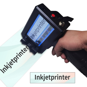 Mehrsprachig keit TIJ Thermo-Tinten strahl drucker Handheld Tragbare Pistole Ablaufs tempel QR-Codierer Maschine