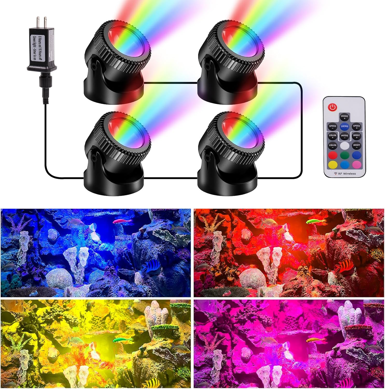 Projecteur RGB 4