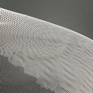 100% Polyester Tüll Mesh Net Transparente Illusion Hautfarbe Tüll Net Sechseckiges Soft Mesh Tüll Stoff - Product Image 2