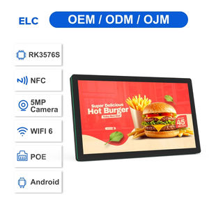 21/24/27/32 İnç Işıklı Android Duvar Tipi Dijital Tabela İç Mekan Reklam Ekranı LCD Dokunmatik Ekranlı Kiosk Restoranlar İçin - Product Image 3