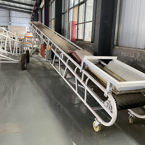 High Efficiency Mobile Rubber Belt Conveyor <strong>Machine</strong> Price for Truck <strong>Loading</strong> <strong>Unloading</strong> - Product Image 1