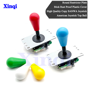 <strong>Arcade</strong> Cabinet DIY Kit, Zero Delay Encoder, Chrome LED Push to Lighting up Buttons, Copy SANWA Joystick, <strong>USB</strong> to PC <strong>Raspberry</strong> <strong>Pi</strong> - Product Image 4