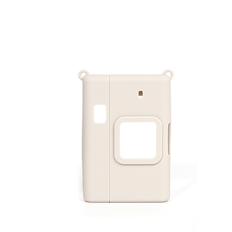 Miniliplay+ étui en silicone-beige doré-sac à fermeture éclair