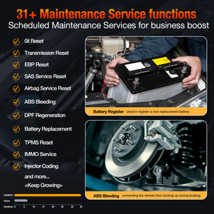 LAUNCH Car Diagnostic Tool for BMW 2025 Elite All System Bidirectional Scan Tool ECU Coding Key <strong>Programming</strong> - Product Image 4