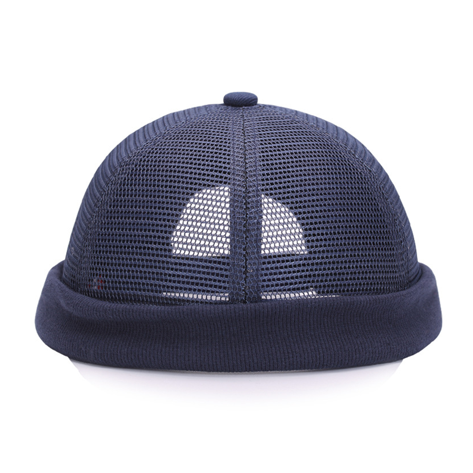 #8-Black half mesh
