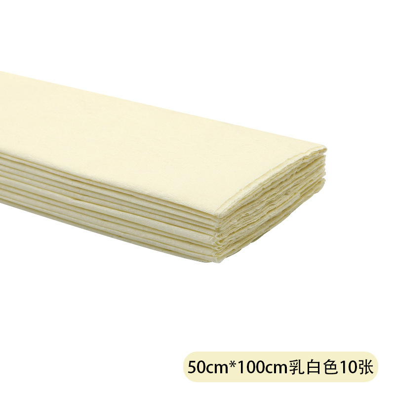 Blanc laiteux 10 feuilles