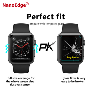 Full Curved Screen Protectors for <strong>Apple</strong> Watch Series <strong>4</strong> 5 6 7 <strong>SE</strong> 41/44mm Anti Scratch Fingerprint TPU Hydrogel Film - Product Image 3