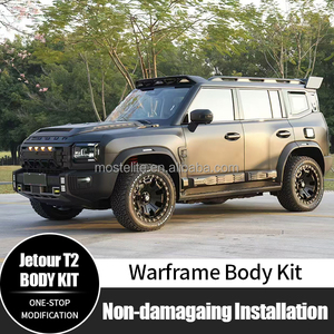 Mới Đến Mái Ánh Sáng Spoiler Mui Xe Bìa Lưới Tản Nhiệt Warframe Body Kit Đối Với Jetour T2 Du Lịch Bodykit - Product Image 2