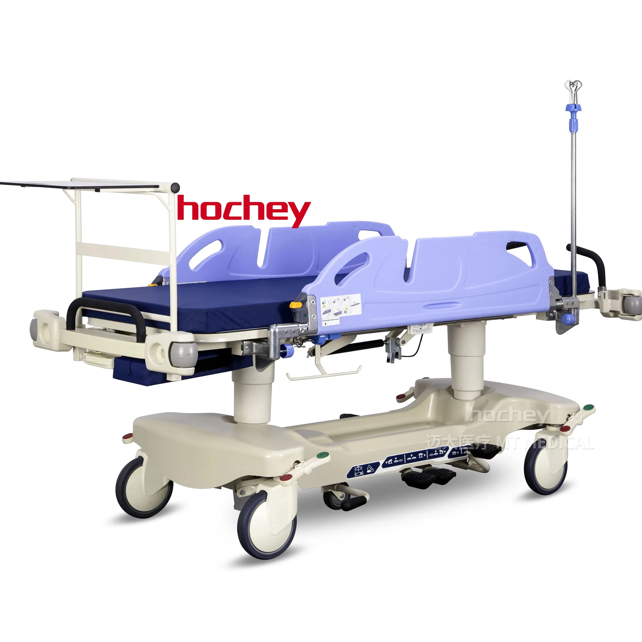 HOCHEY MEDICA Camas para pacientes Maca de hospital Cama móvel para transferência de pacientes