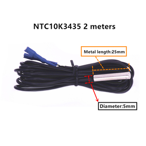 Termostato Digital LED para coche, controlador de temperatura, panel de temperatura digital con sensor, AC 220V