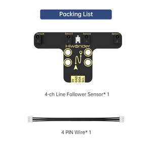 IRライントラッキング用4 chラインフォロワーHiwonderロボットセンサー - Product Image 6